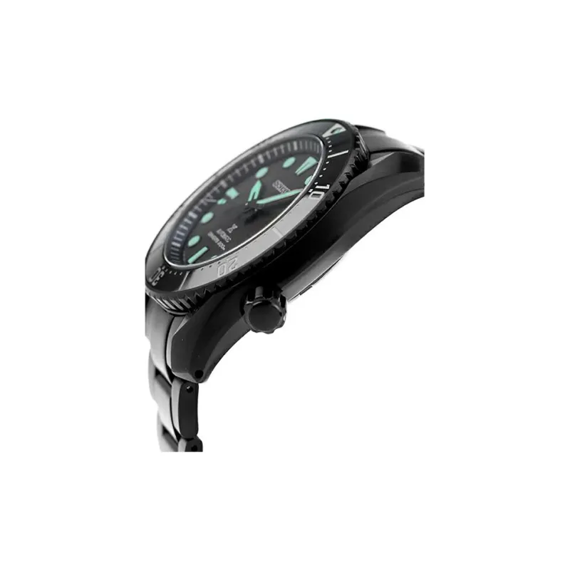 SEIKO Automatic Mechanical Movement Stainless Steel Strap Watch Men's Watches Black Dial-1