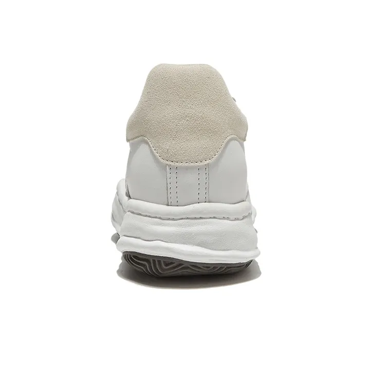 DVO Cushioned Wear Resistant Height Increasing Low Top Stylish Skateboarding Shoes Unisex White-2