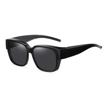PRETTYALLUSION TR/Memory Plastic Round Sunglasses Unisex
