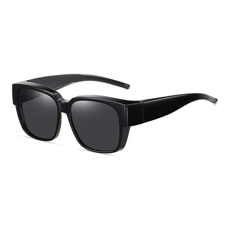 PRETTYALLUSION TR/Memory Plastic Round Sunglasses Unisex-0