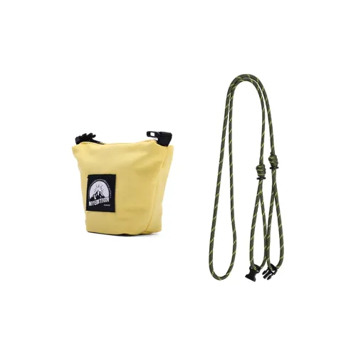 MYEDITION Fabric Tofu Bag Coin Purse Shoulder Bag Crossbody Bag Earphone Case Mini Unisex Multicolor