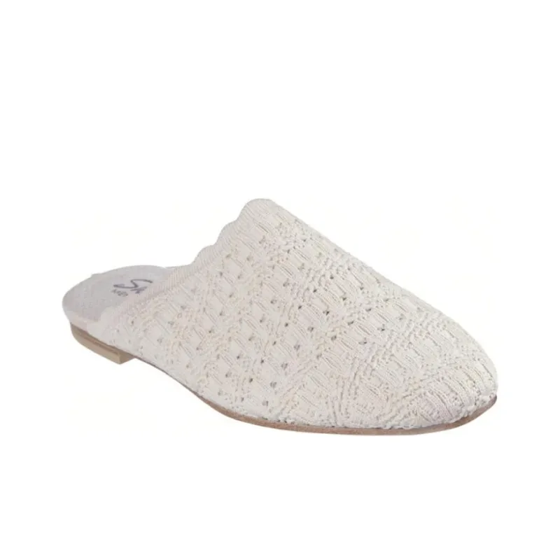 Skechers CLEO SNIP Abrasion Resistant Slip Resistant Closed Toe Slippers Women's Natural-2