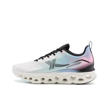 XTEP Wear-Resistant Low-Top Casual Running Shoes Women's White Blue Pink