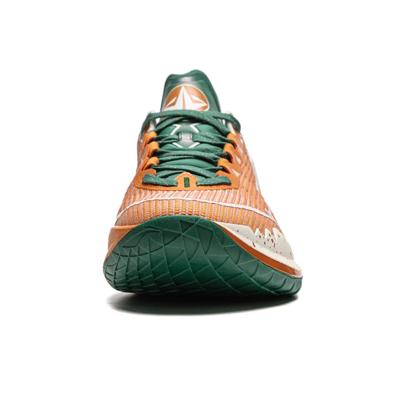 LINING JB2 Basketball Shoes Men Low Top Burnt Orange/Ecru-4