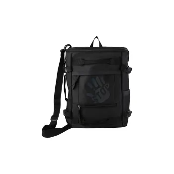 Venerable Brahma Polyester Travel Bags Backpack Large Size Unisex Black/Gray