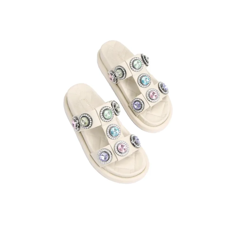 Kurt Geiger London Orson Crystal-embellished Slides-4