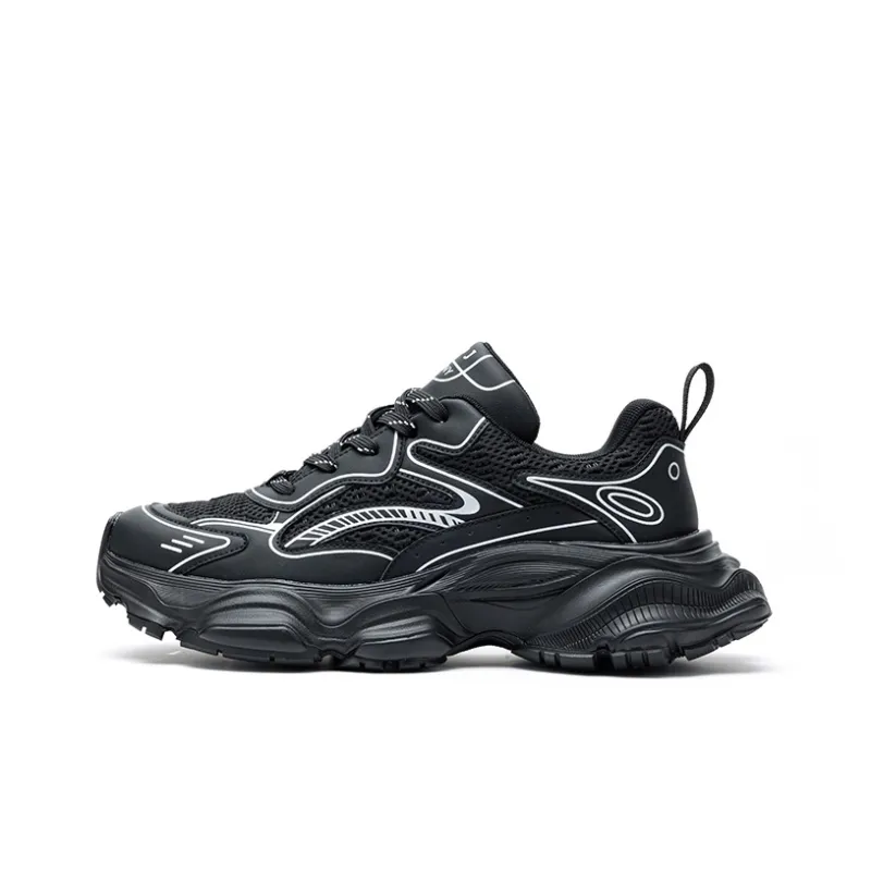 JOSINY Anti Slip Wear Resistant Low Top Chunky Sneakers Men's-6