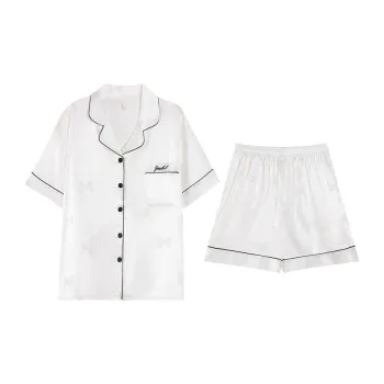 JinShaLa Pajama Set Women's White