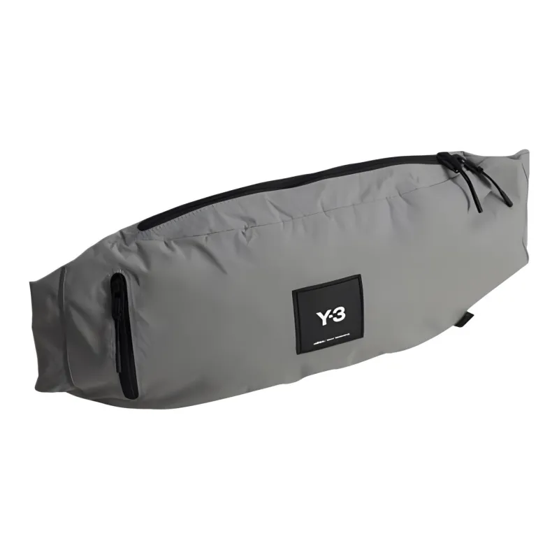 Y 3 Nylon Fanny Pack Sling Bags Regular Unisex Gray-1