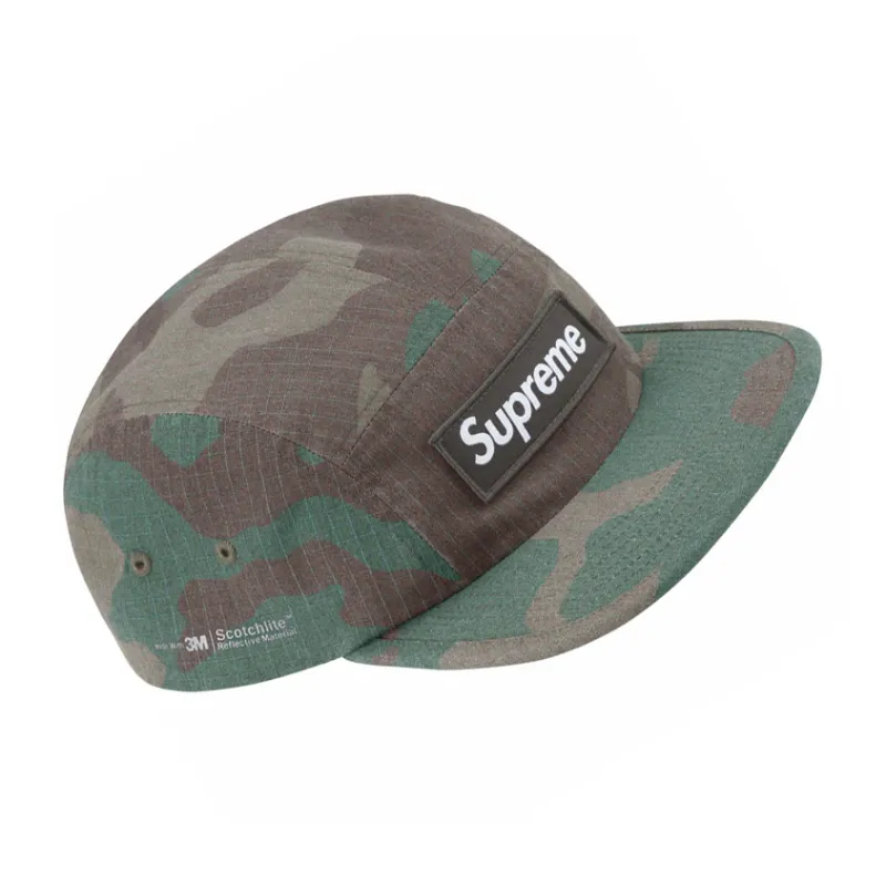 Supreme Reflective Ripstop Camp Cap SS24-2