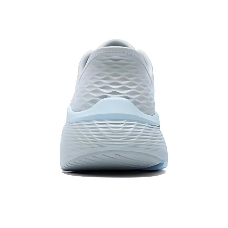 Skechers Max Cushioning Elite 2.0 Cushioned Slip Resistant Low Top Casual Running Shoes Women's Gray Blue-3