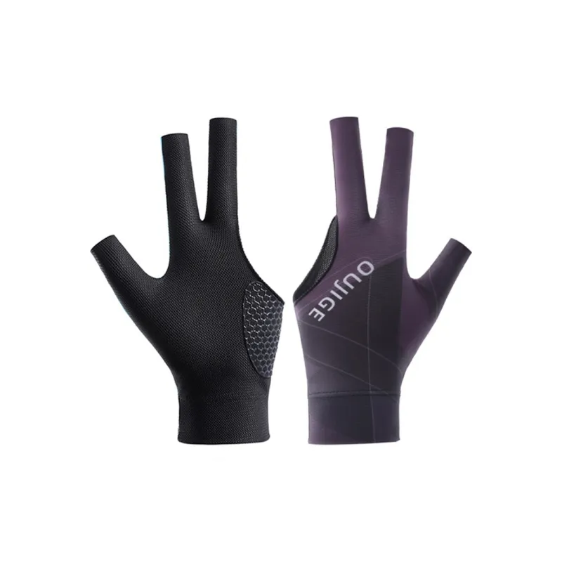 BSELEON Billiards Three Finger Gloves Unisex-8