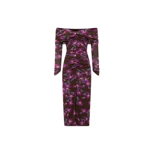 DVF Long-Sleeved Dresses Women's Purple