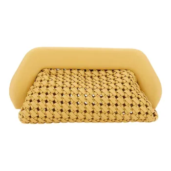 THEMOIRE Bios Interwoven Magnetic Fastened Clutch Bag