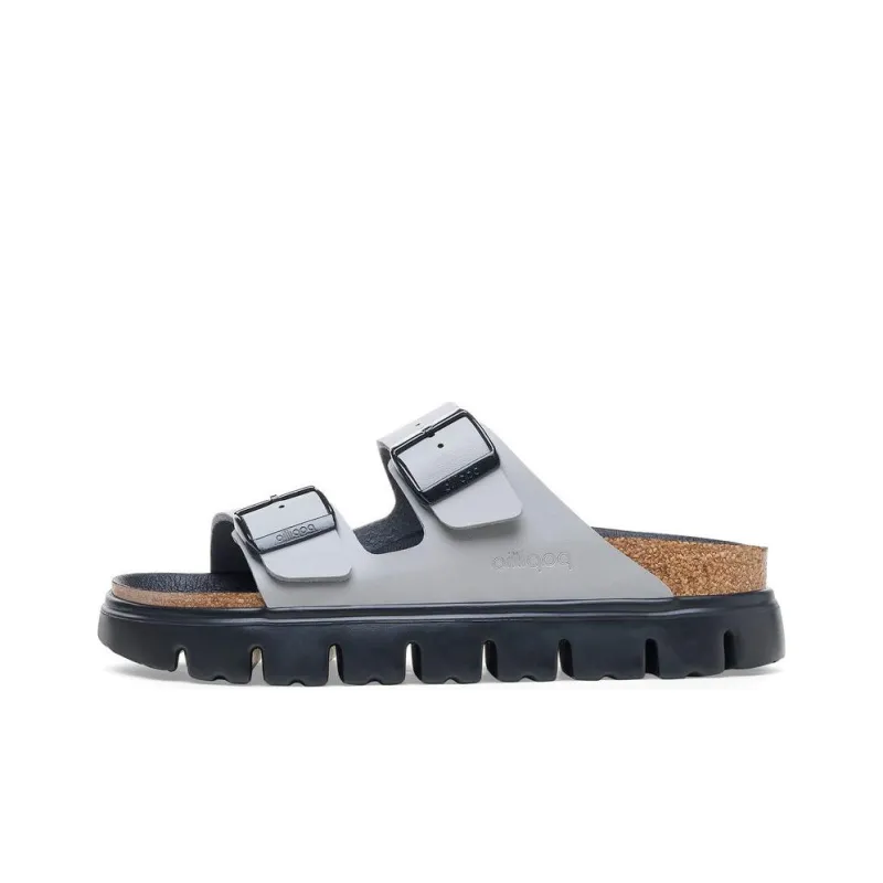 Birkenstock Arizona Slide Slippers Women's Gray Regular Edition-0