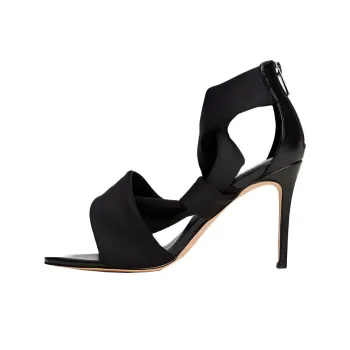 TWINSET MILANO Actitude Strap Sandals 9cm Women's Black