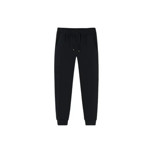 ANTA Champion All Weather Series Knitted Sweatpants Women's Black