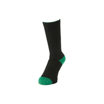 Asics Basketball Socks Unisex 1 Pack Performance Black Trefoil Grass Green