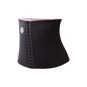 LiNing Back Support Braces Fitness Breathable Warm Protective Black Polyester Women's