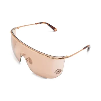 Roberto Cavalli Logo plaque Oversize frame Sunglasses