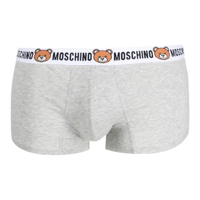 MOSCHINO Logo Teddy Waistband 2 Pack Boxers-1