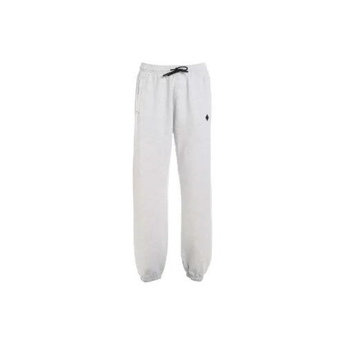 Marcelo Burlon Knitted Sweatpants Men Gray