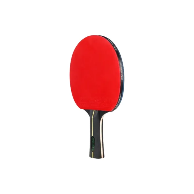 DOUBLEFISH Ping Pong Paddles Unisex Pure Wood Black Red-9