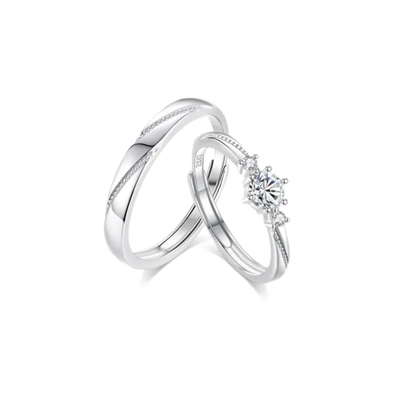 MISS TOOYA S925 Silver Rings Unisex-0