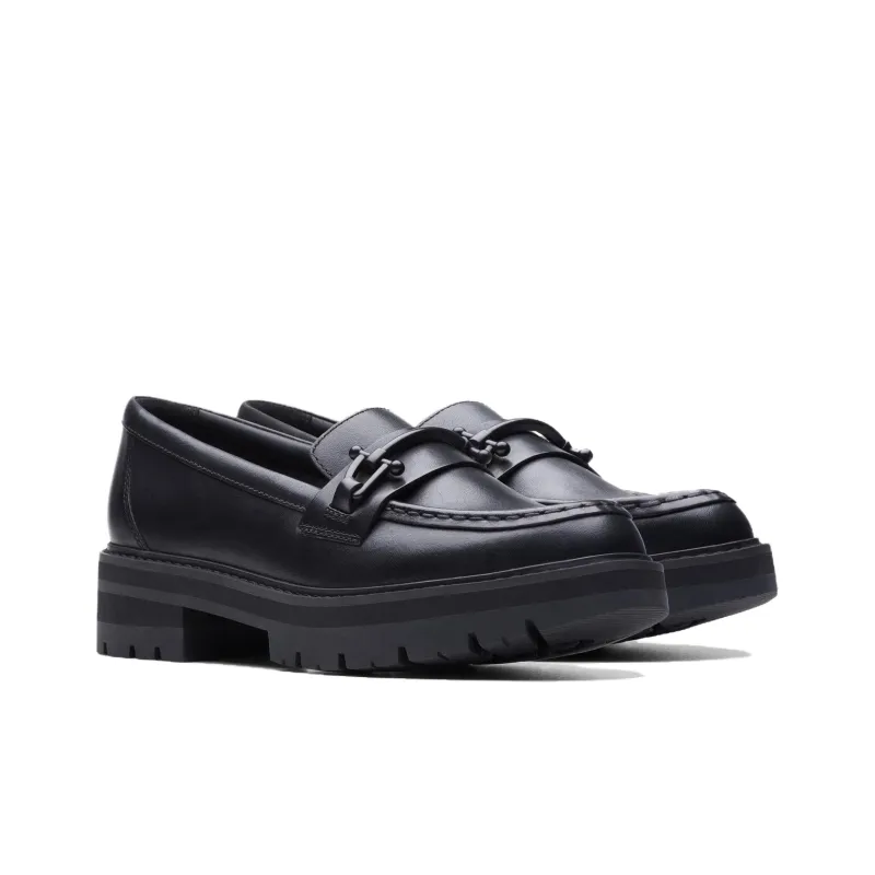 Clarks Orianna Bit Leather Loafers Women's-2