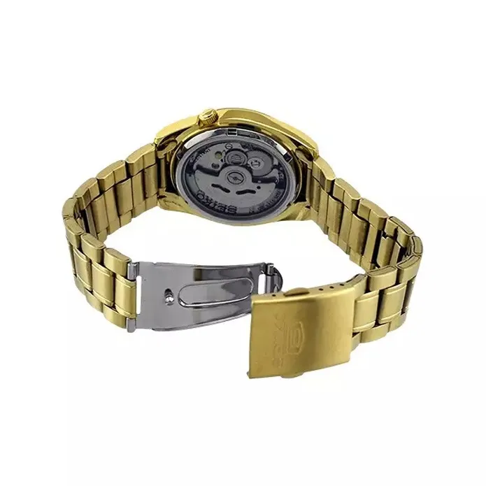 SEIKO Automatic Mechanical Movement Watch 38mm Men's Watches Black Dial-2