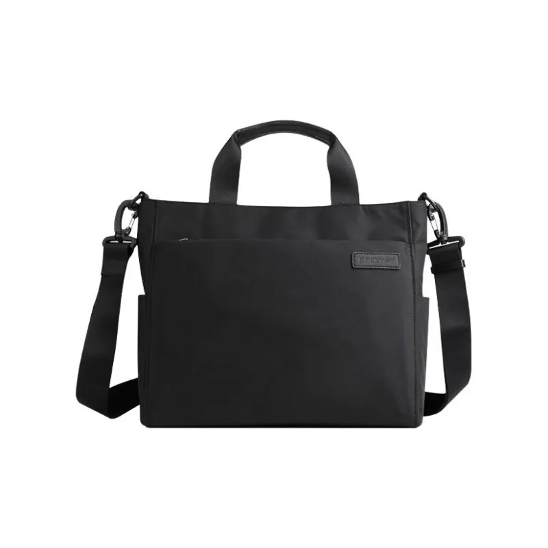 ROCKWAY Cordura Nylon Messenger Bag, Shoulder Bag, Crossbody Bag Unisex Black-1