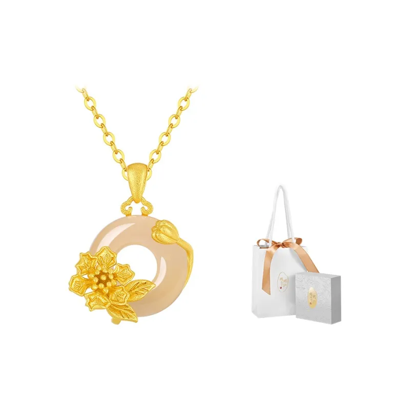 MAMADESHOUHU Chalcedony Jade Necklaces Women's-90