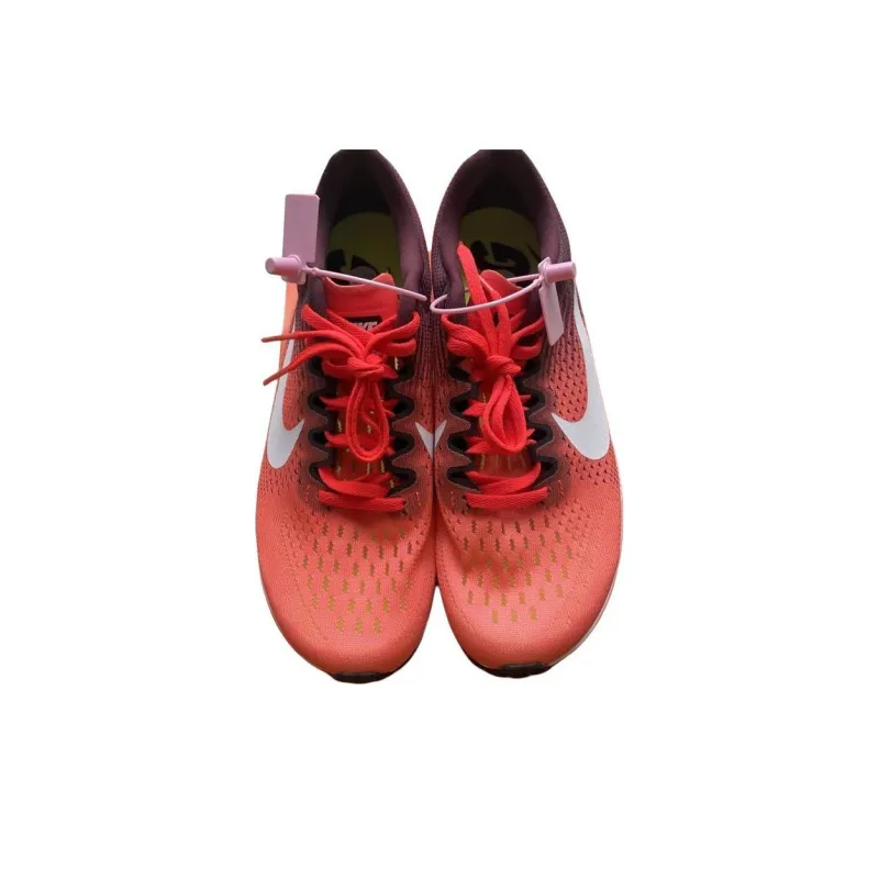 Nike Zoom Streak 6 Cushioned Wear-Resistant Breathable Low-Top Casual Running Shoes Unisex Orange Black White-2