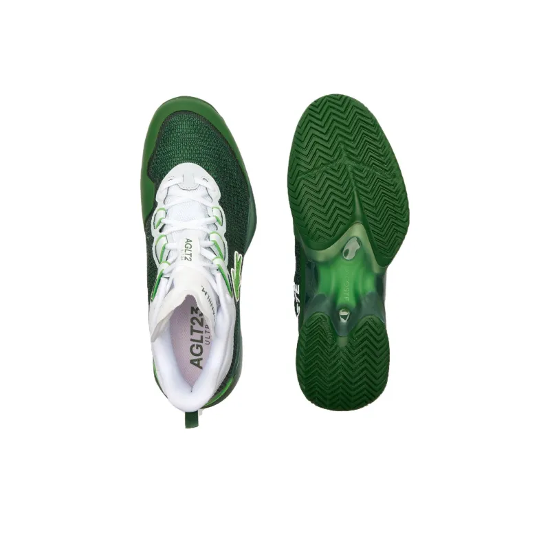 LACOSTE Slip Resistant And Breathable Low Top Casual Shoes Men's Green-5