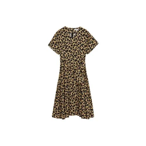 MARC OPOLO Short-Sleeved Dresses Women's Leopard Print