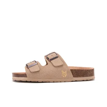 Pnj Cork Sole Metal Slip-Resistant Abrasion-Resistant Slide Slippers Unisex