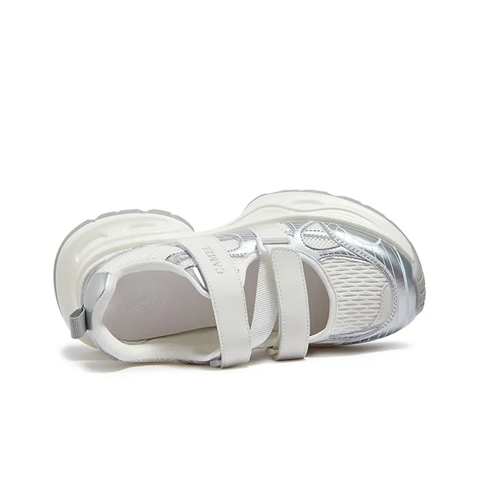 CAMEL Breathable Slip-Resistant Low-Top Chunky Sneakers Women's-9