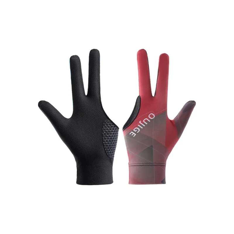 BSELEON Billiards Three Finger Gloves Unisex-18