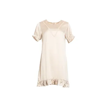 Silk Boundary Nightgown Women's