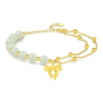 Master Kim Bracelets Green Jade Women's
