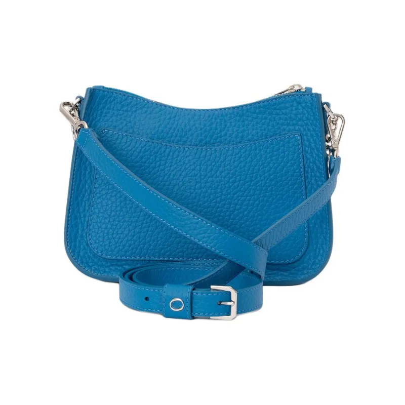 ORCIANI Leather Handbag Shoulder Bag Crossbody Bag Mini Women's Electric Blue-2