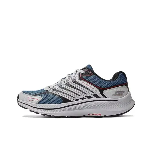 Skechers MEN'S GO Running Shoes Men Low-Top Gray Blue