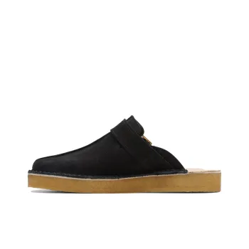 Clarks Closed Toe Slippers Men's Black