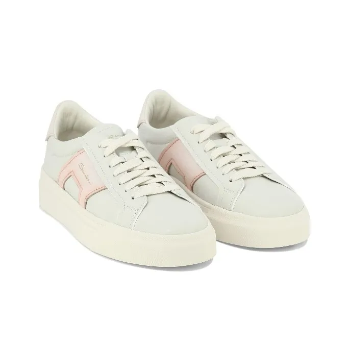 Santoni Low-Top Skateboard Shoes Women's Pink-2