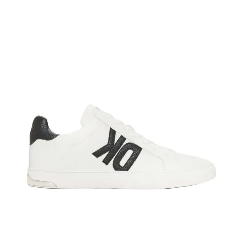 DKNY Low-Top Skateboard Shoes Women's White-1