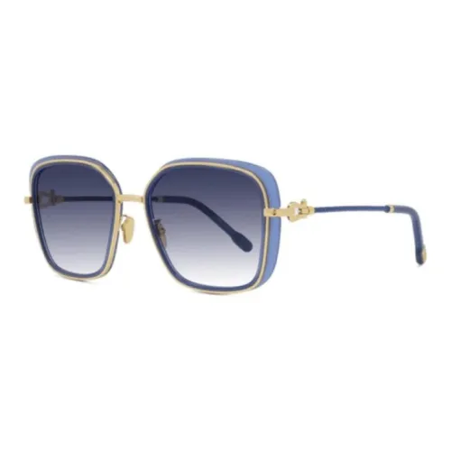 FRED Square Sunglasses Women's Blue