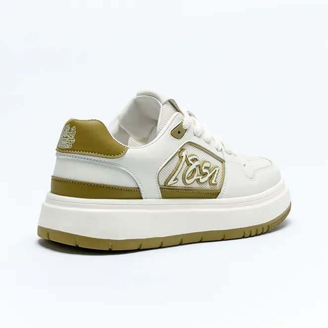 AQUASCUTUM [British Century Brand] Comfortable Color Blocking Small Platform Skateboard Shoes-15