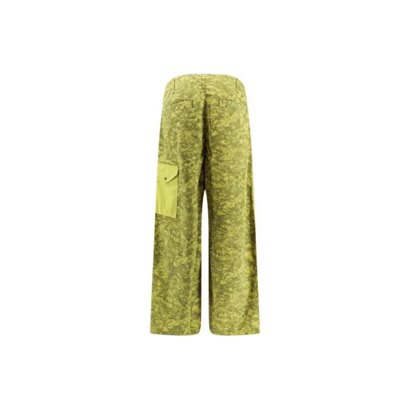 TEN C Mid Rise Wide Leg Trousers-1