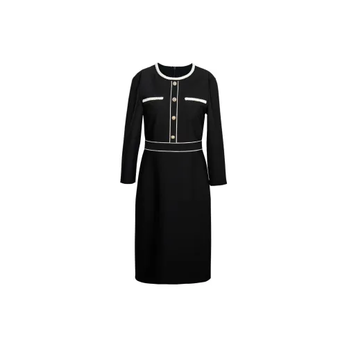 ROEYSHOUSE Long-Sleeved Dresses Women's Black