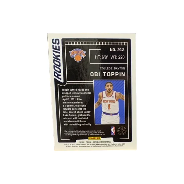 PANINI Obitopin Star Cards Card Passes Sports Cards 2 Pcs-1